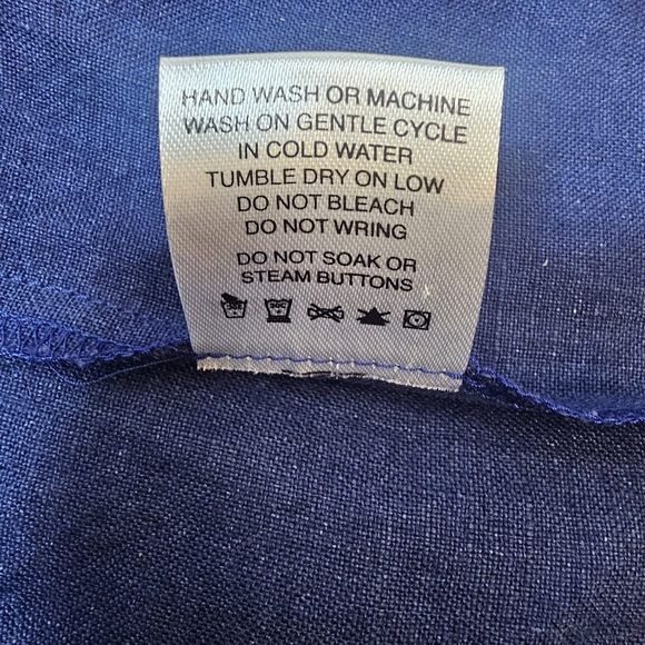 Pyne & Smith Sleeveless Linen  Button-Front Dress Size M - Picture 7 of 10